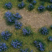 WS00318 : Wee Scapes Architectural Model Flowering Violet Meadow Sheet