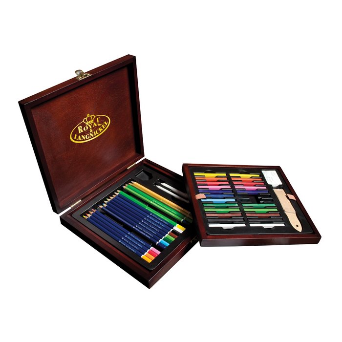 RSET-DRAW1600 : Royal & Langnickel Premier Art Set Drawing Pencil