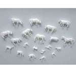 WS00354 : Wee Scapes Architectural Model Animal Figures 20-Pack