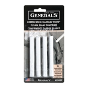 White Compressed Charcoal Sticks 