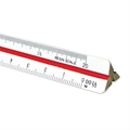 10cm Hardwood Metric Scale