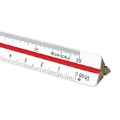 10cm Hardwood Metric Scale Drafting Supplies, Ruling and Measuring Tools, Triangular Scales, Triangular Metric Scales