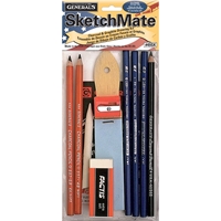 G49SK : Generals SketchMate Charcoal & Graphite Drawing Kit