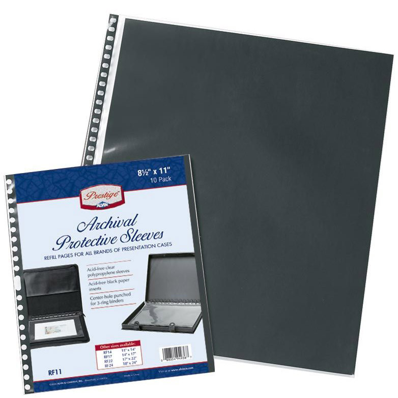 Alvin 14 x 17 Archival Protective Sleeves - 5 Pack - RF17
