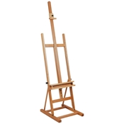 SATYAM KRAFT 40 cm Wooden Foldable and Lightweight Tabletop Display Easel  Painting Stand for displaying Great Artwork,Artists Drawing, Christmas, New