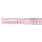 C-THRU Beveled Pica Ruler Drafting Supplies, Ruling and Measuring Tools, Graphic Arts Rulers
