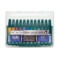 AD12SET : Chartpak Basic Primary Colors - Set of 12 Markers