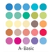 SETA : Chartpak Basic Colors - Set of 25 Markers