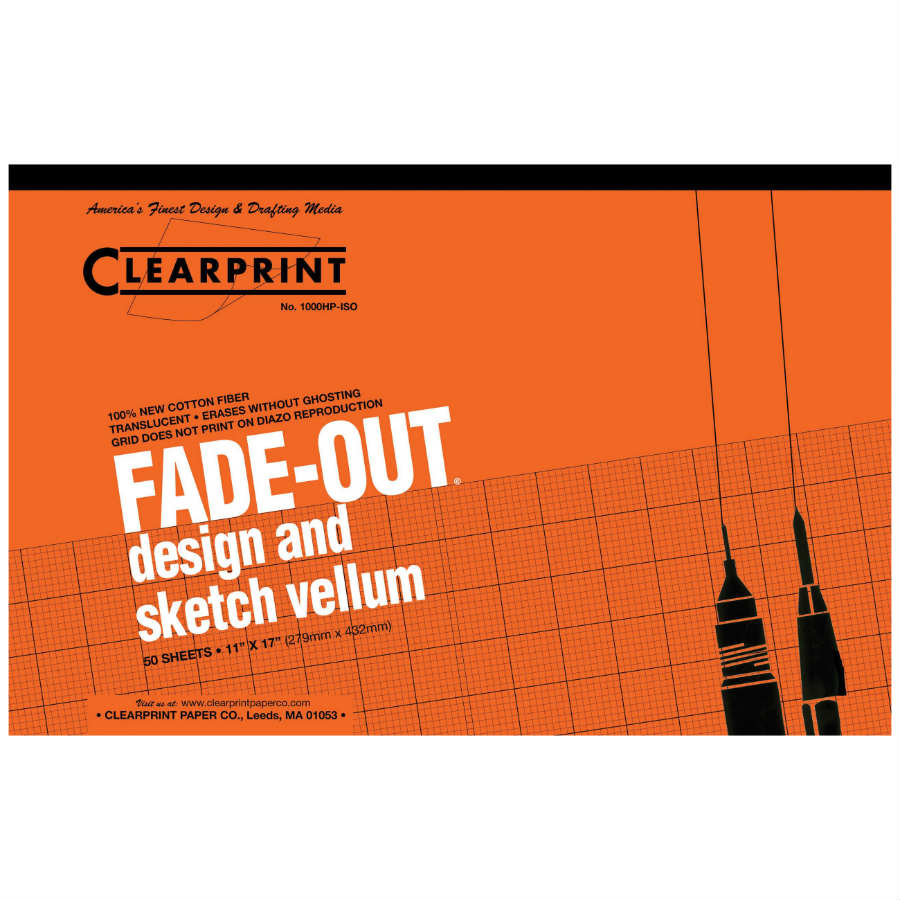 Clearprint Vellum 1020 100 Sheets 18x24 Unprinted
