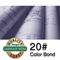 30" x 500' Roll - 20lb. GREEN Tint Bond - 3" Core - Carton of 2