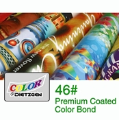 36" x 100 Roll - 46lb. Premium Coated Inkjet Bond - 2" Core 