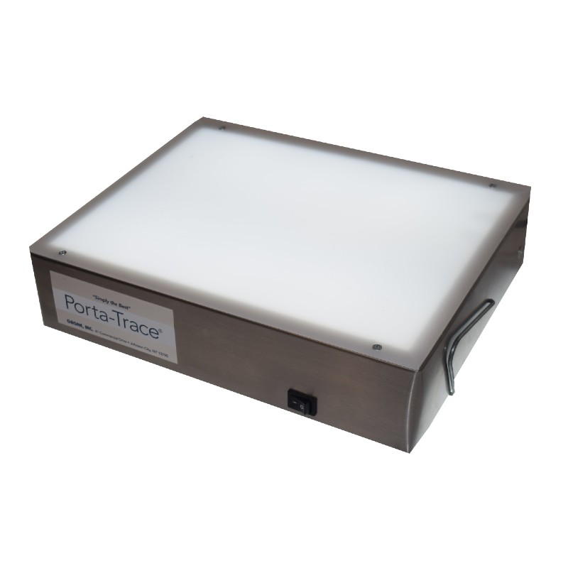 Gagne Porta-Trace Stainless Steel 24 x 36 LED Light Box 2436-LED