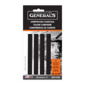 Compressed Charcoal Sticks - Assorted 