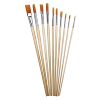 Value Brush Set - Long Handle Acrylic 