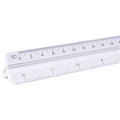 12" Plastic Engineering Scale Drafting Supplies, Ruling and Measuring Tools, Triangular Scales, Triangular Engineering Scales
