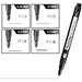 Blackliner Fineliners 4-Pen Set - Fine - BL700411