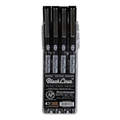 Blackliner Fineliners 4-Pen Set - Draw 