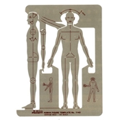 1140i : Pickett Male Human Figure Template
