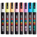 8-Color Paint Marker Set - PC-5M Medium - Soft Colors - PX249219000