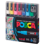 8-Color Paint Marker Set - PC-3M Fine 