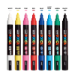 8-Color Paint Marker Set - PC-5M Medium - PXPC5M8SET