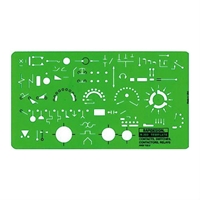 302R : Chartpak Contact/Switches/Relays Template