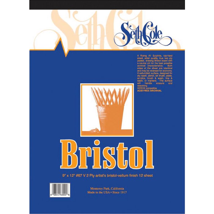 Strathmore Sequential Art Bristol Paper Series 500 11 x 17 2-Ply