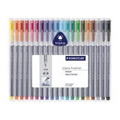 Triplus Fineliner Pens - Set of 20 Colors 