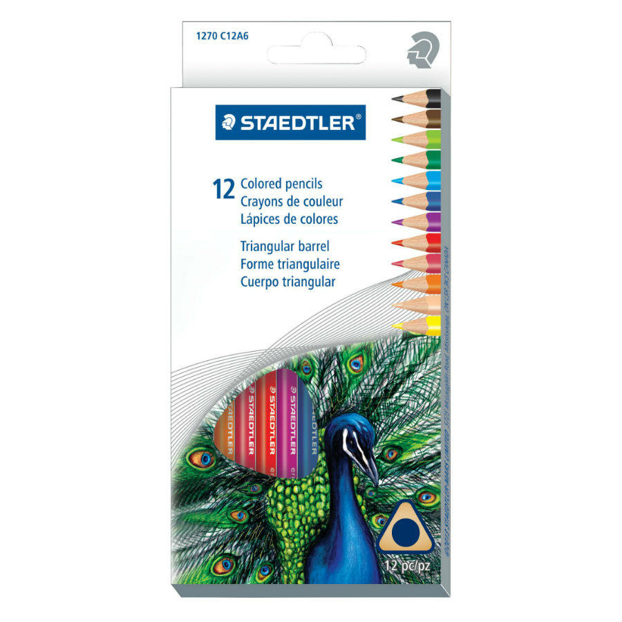 Staedtler Triangular Colored Pencils