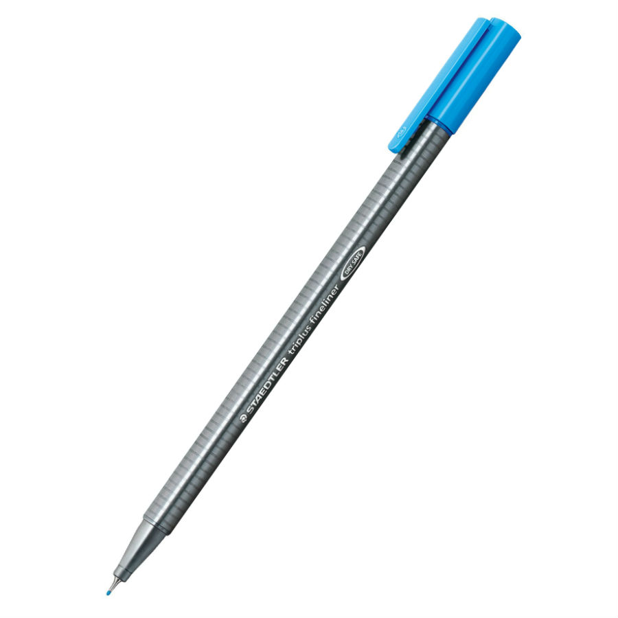 Staedtler Triplus Fineliner Pens, Pack of 10, Assorted Colors (334