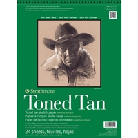 400 Series Toned Tan Sketch Paper Drafting Paper and Drawing Media, Sketchbooks and Sketch Pads, Sketch Pads