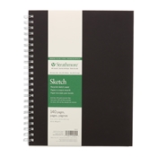 400 Series Wirebound Recycled Sketch Books Drafting Paper and Drawing Media, Sketchbooks and Sketch Pads, 7" x 10" 400 Series Wirebound Sketch Art Journal