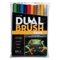 Dual Brush 10-Pen Set - Secondary Colors