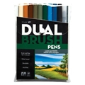 Dual Brush 10-Pen Set - Landscape Set