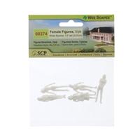 Female Figures - Quarter Scale Drafting Supplies, Architectural Model Building Supplies, Model Figures