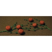 1 3/8" Pumpkins Drafting Supplies, Architectural Model Building Supplies, Model Trees and Foliage, Flowers