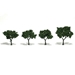 2" to 3" Medium Green Trees - WSTR1504