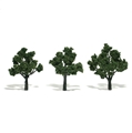 3" to 4" Medium Green Trees
