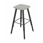 1205BE : safco AlphaBetter? stool, Color: Beige