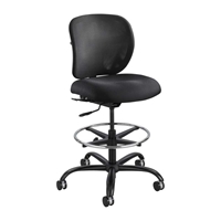 Vue Heavy Duty Stool Big and tall Chair; Big and tall office chair; Chairs for desk; Chair; seating; Black big and tall chair; Intensive use chair; Long use chair; Heavy duty chair; Heavy duty stool; Big and tall stool