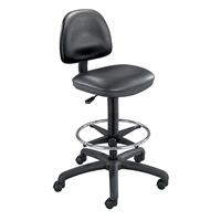 3406BL : safco Precision Drafting Chair, Color: Black Vinyl