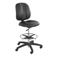 7084BL : safco Apprentice II Drafting Chair, Color: Black Vinyl